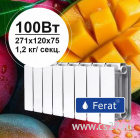 картинка Биметаллический радиатор FERAT БиМАНГО 200x120 10 сек от Центра Снабжения
